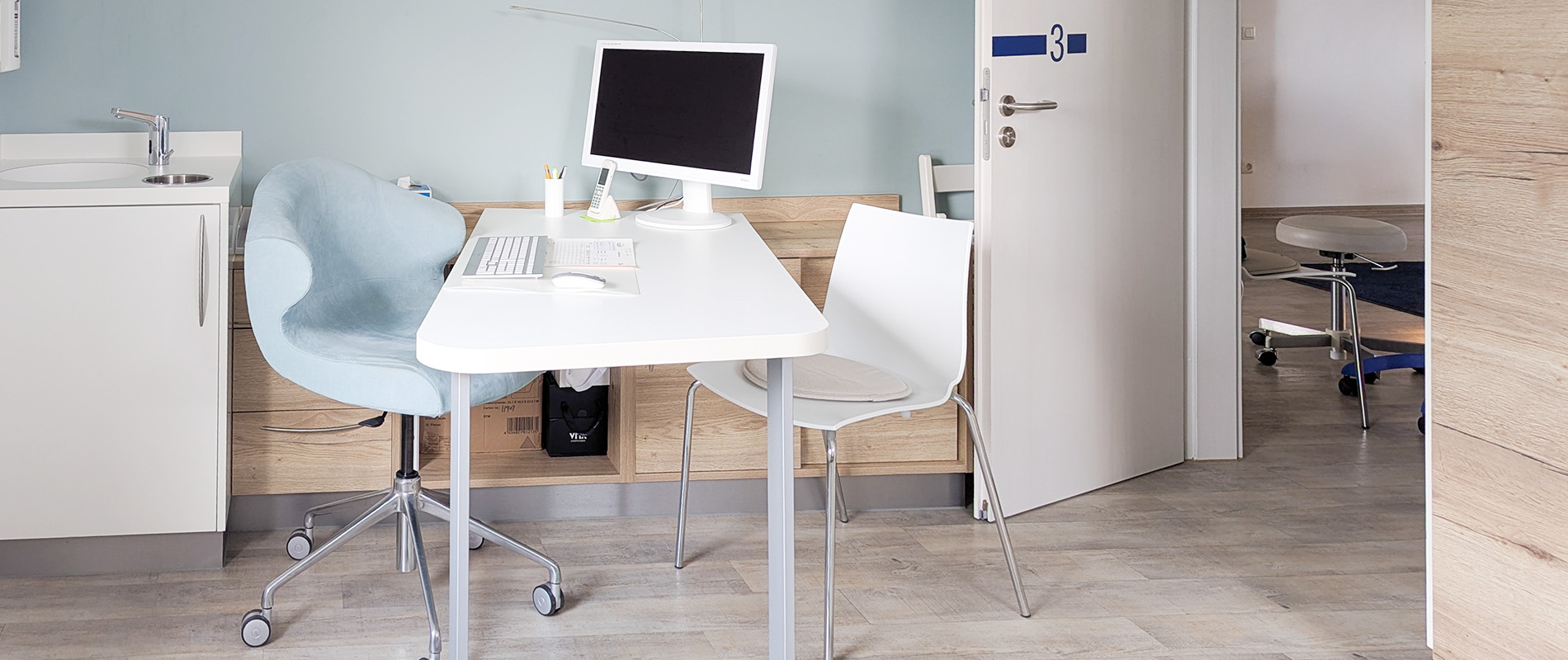 Aufnahme des Besprechungszimmers