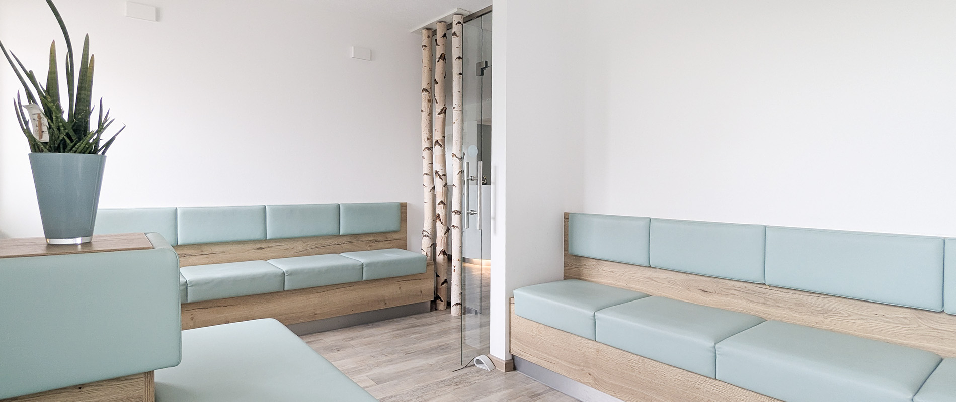 Wartebereich der Frauenarztpraxis Dres. Wilkens - Krautschick-Wilkens