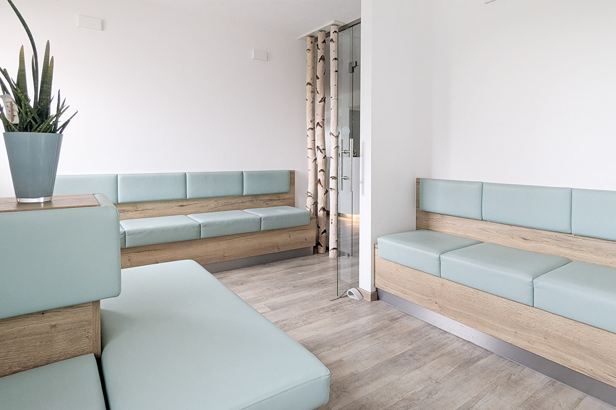 Aufnahme des Wartebereichs